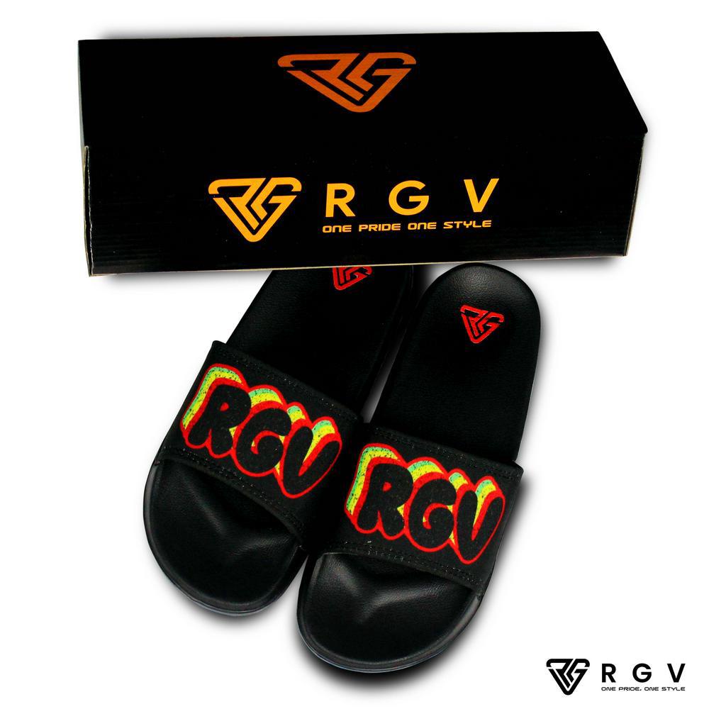 RGV - SANDAL PRIA DAN WANITA SLIDE SLIP ON SENDAL ANTI LICIN RINGAN SELOP RETRO