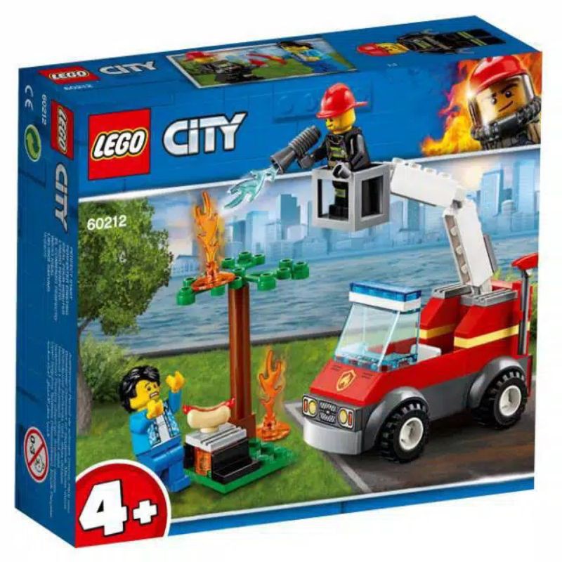 Lego City 60212 Firetruck Fireman Lego brix original Mobil Pemadam Kebakaran