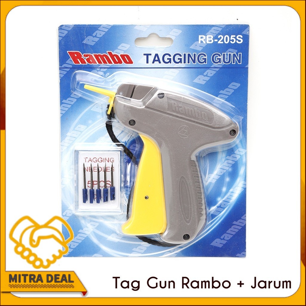 

[COD] TAG GUN RAMBO + 5 REFILL JARUM UNTUK ARROW TOP PIN TAGPIN