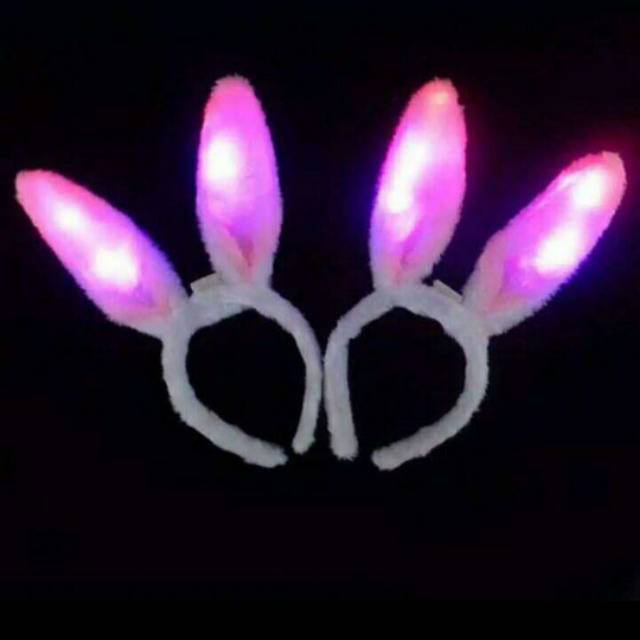 Bando Bunny Bando Kuping Kelinci LED bando Murah
