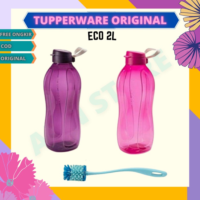 tempat minum Minum Tupperware 2L Sikat Tempat Minum 2 Liter Eco Bottle Sikat J4H4 Best Seller Modern
