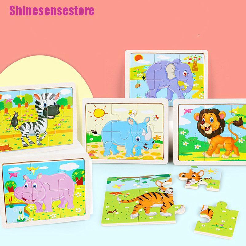 kids wooden jigsaw