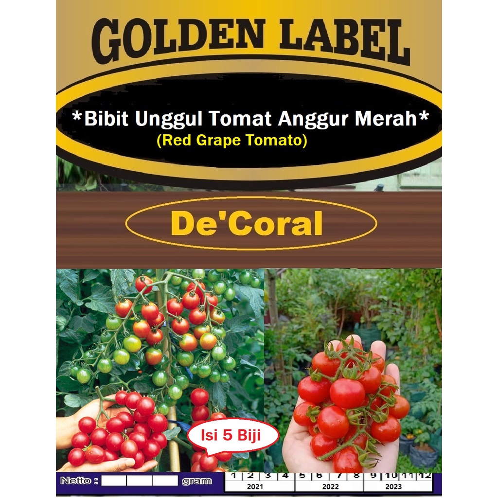 Bibit Unggul Tomat Anggur Merah | Benih Tomat Anggur Merah | Bibit Tomat Anggur