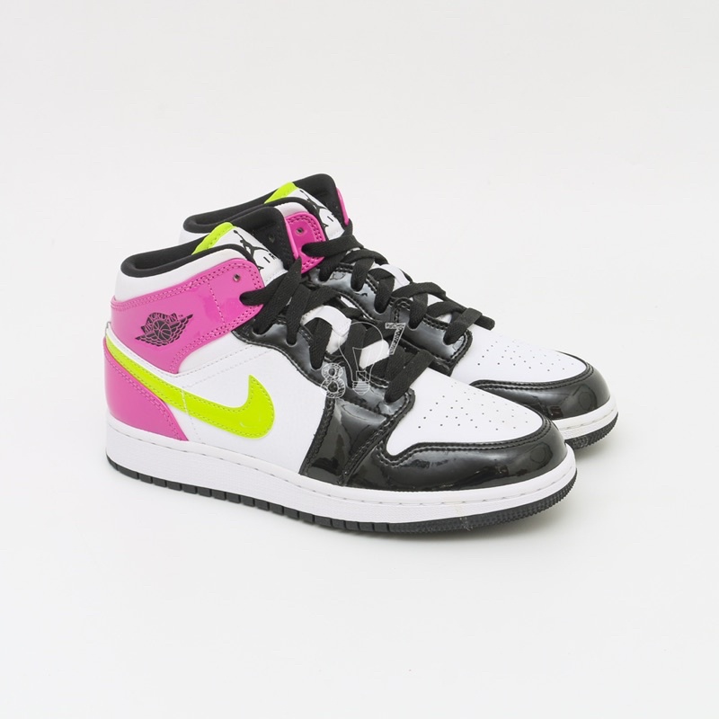 Air Jordan 1 Mid Fuchsia GS Women