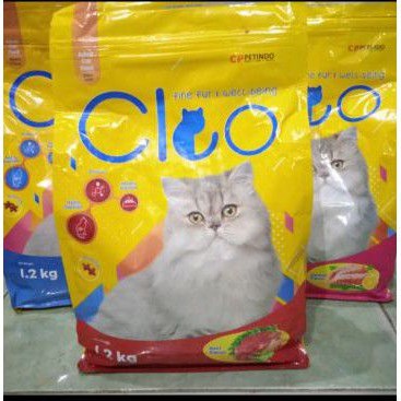 Makanan kucing Cleo Beef Adult Beef 1.2kg