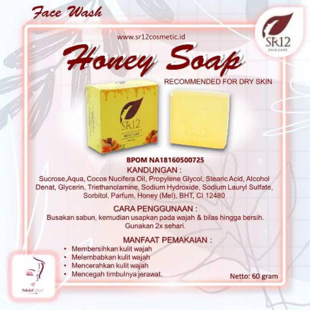 

Sabun Madu / Honey Soap SR12