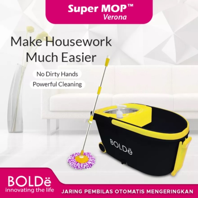 Alat Pel Lantai BOLDe Super Mop Verona