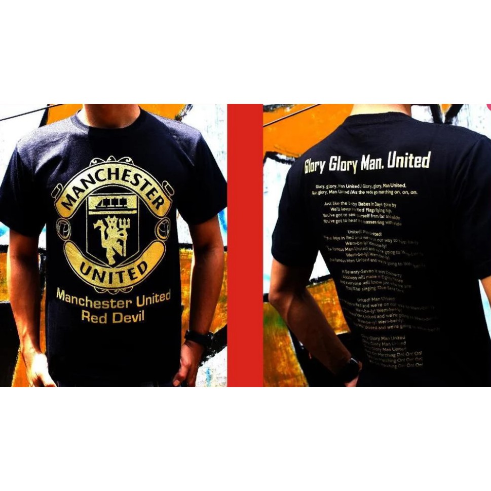 Kaos Bola MU Golad Anthem