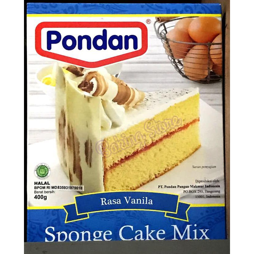 

Toko-Bahan-Kue- Pondan Tepung Instan(Premiks) Sponge Kue Rasa Vanilla -Terlengkap-Termurah-Dijamin.