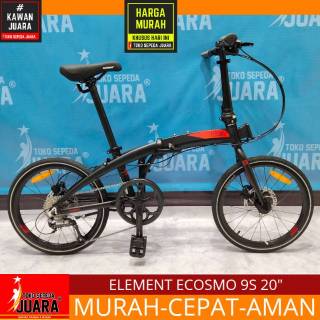 GRATIS ONGKIR SEPEDA LIPAT ECOSMO 9 B2W BIKE TWO WORK