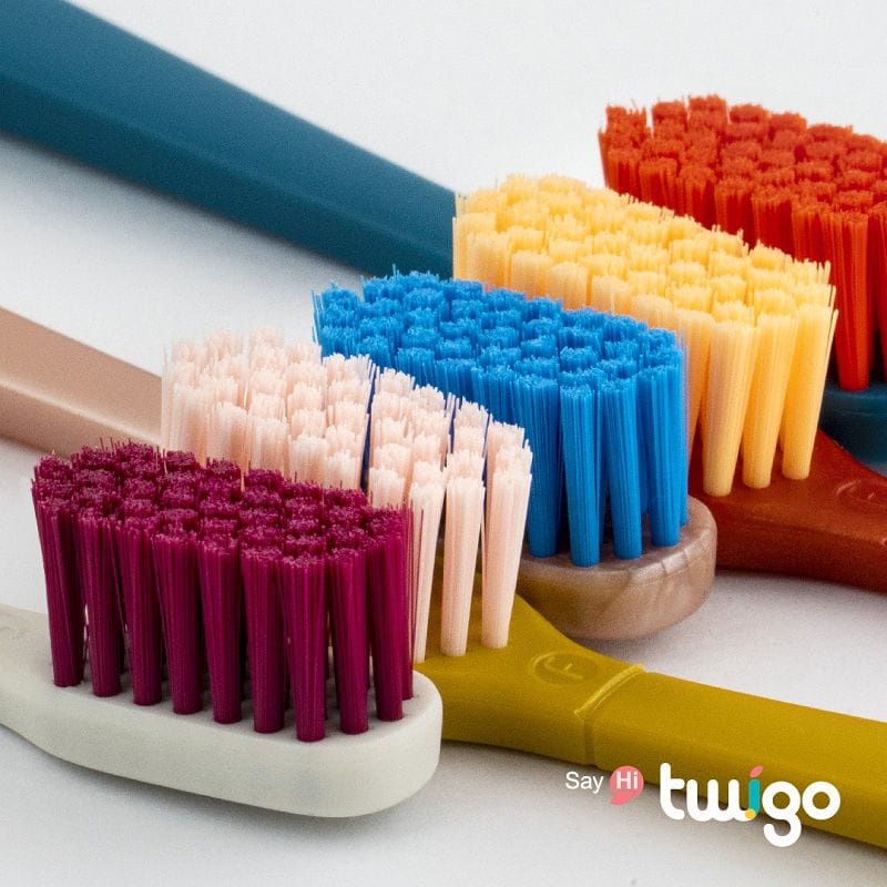 Flipper Twigo Kids 4+ Toothbrush Sikat Gigi Isi 2