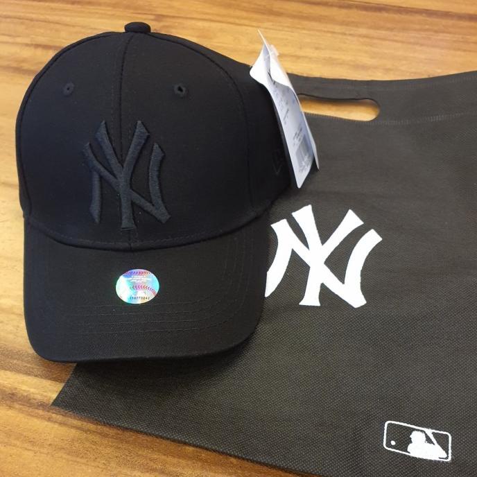 Topi Baseball New York Full Black Original Import
