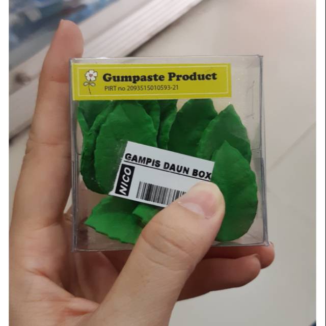 

Gumpaste daun