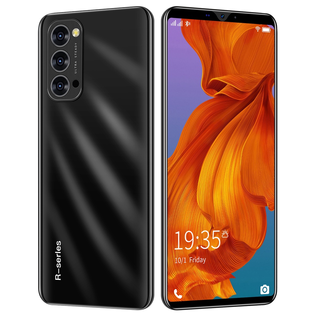 5G【FLASH SALE】 HP Murah-Smartphone Android PROMO CUCI GUDANG Rino4Pro Baru RAM6GB +ROM128GB HD 4800mAh 5.8 Inci hp 1 jutaan  High Power-Pengiriman Cepat hp murah cuci gudang promo hp cuci gudang resmi handphone kredit hp cicilan murah hp gaming promo oppo-Black