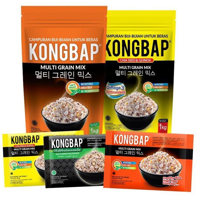 

Bestseller! Kongbap Multigrain Mix Original 1 Kg Natural Super Food _