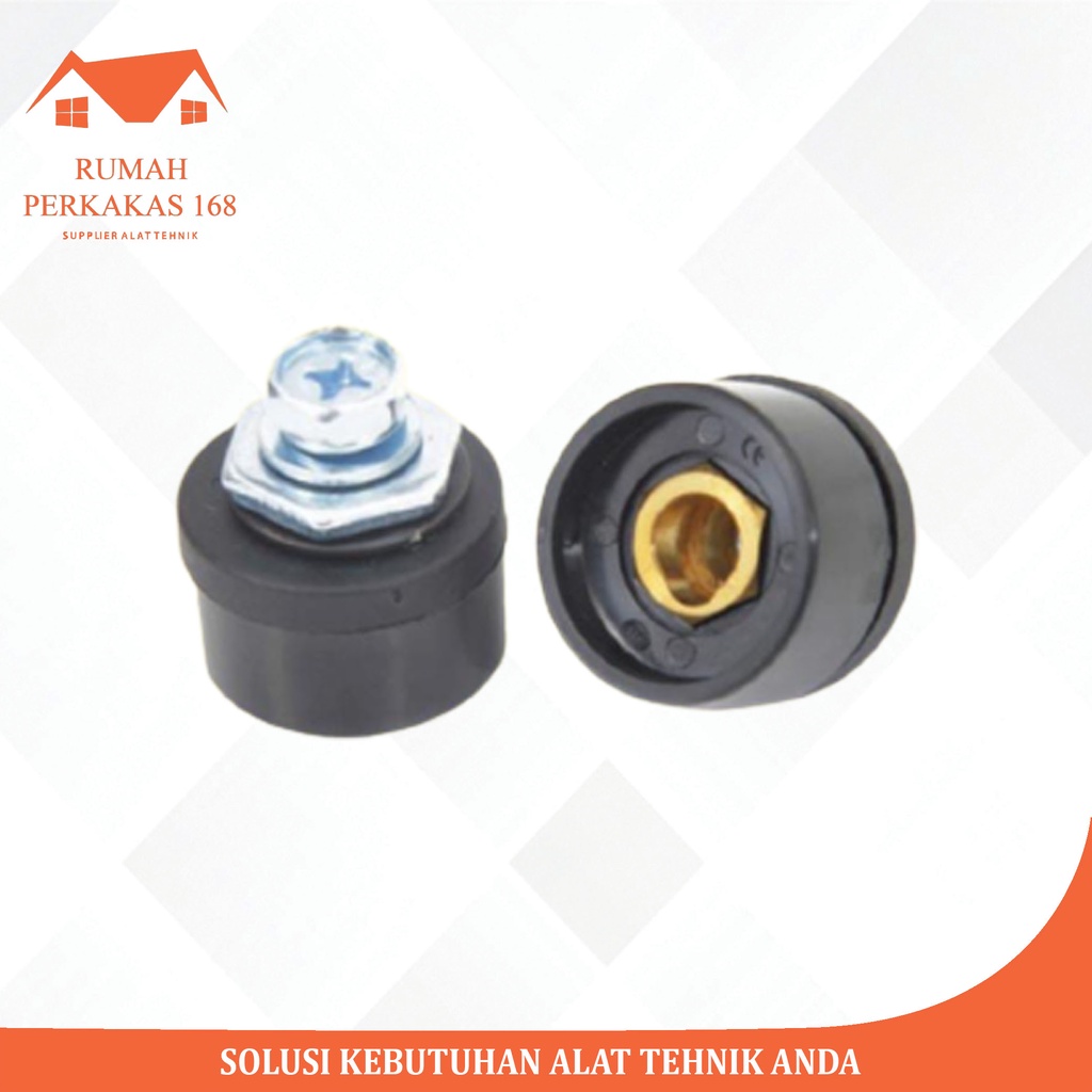 CONECTOR TRAVO LAS FEMALE 10-25MM / KABEL SOKET UNTUK TRAVO LAS