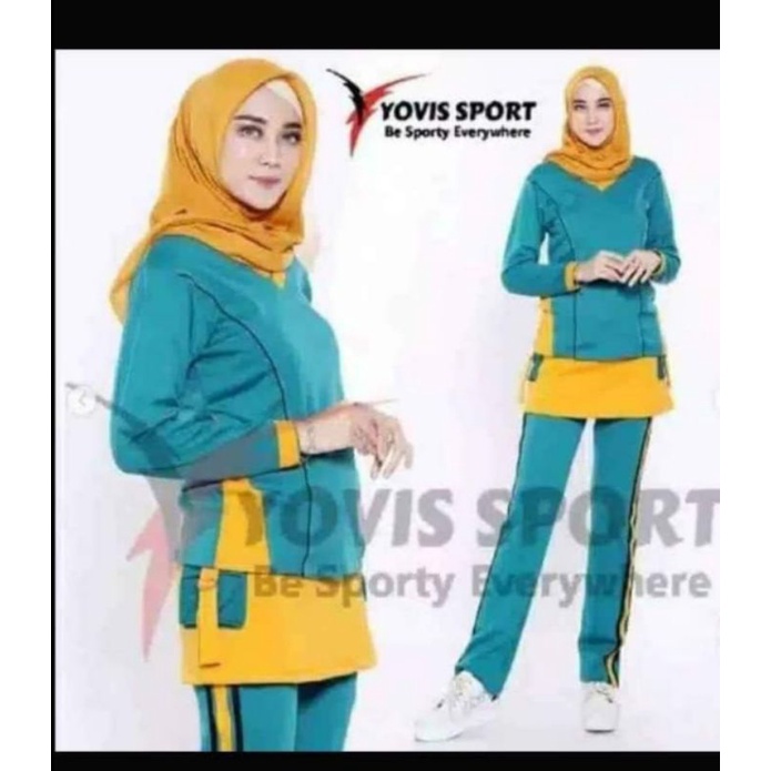 Setelan Olahraga Wanita'Setelan Senam Wanita'Setelan Zumba Wanita'Setelan Yoga Wanita'Setelan Aerobik Wanita'Setelan Yovis Sport'Setelan Training Wanita'Setelan Yoga Wanita-Tosca Kuning