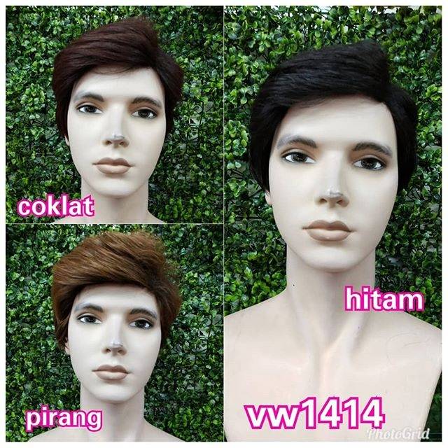  Rambut  Palsu  Asli  Pria Tidak hanya wanita pria juga 