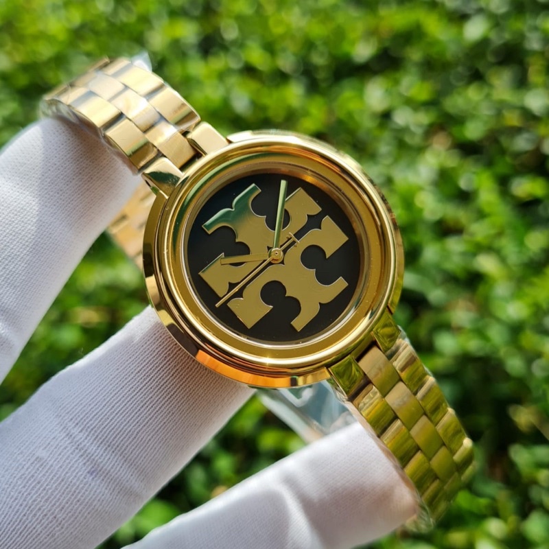 Tory Burch Jam Tangan Wanita Stainless Steel Tory Burch Diameter 36mm TBW6201 6202 6203 6208 6209 Original Garansi