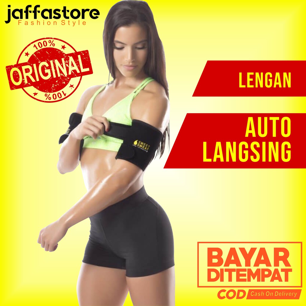 Sweet Sweat Arm Trimmer Korset Pelangsing Pengecil Lengan Pria Wanita