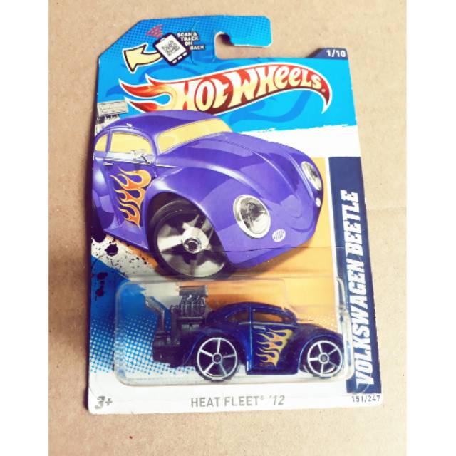 Hotwheels VOLKSWAGEN BEETLE HEAT FLEET 12