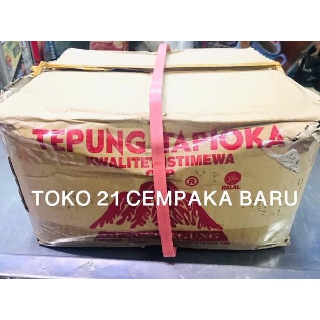 

[COD] Tepung Tapioka Cap Gunung Agung 500gram 1 KARTON isi 20 BUNGKUS |Murah [COD]
