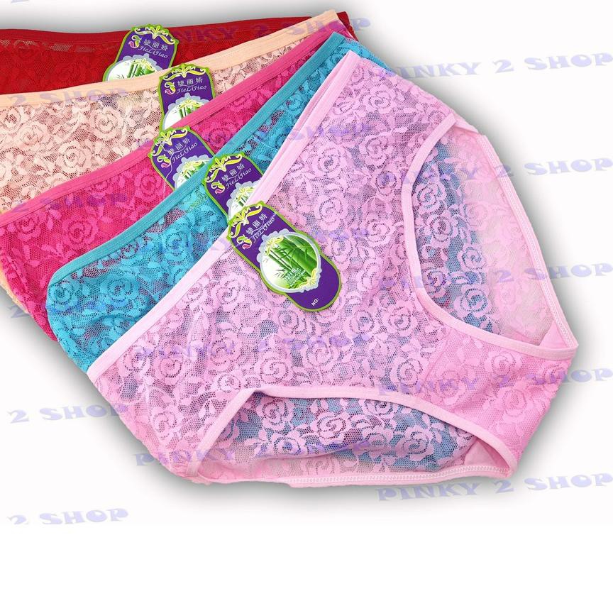 【realpct】 CD WANITA BROKAT FULL TRANSPARANT