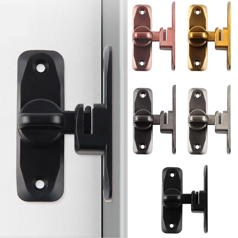 Chookyy Gesper Anti Maling Zinc Alloy Solid Buckle No Punching Lock Kunci Pintu Geser