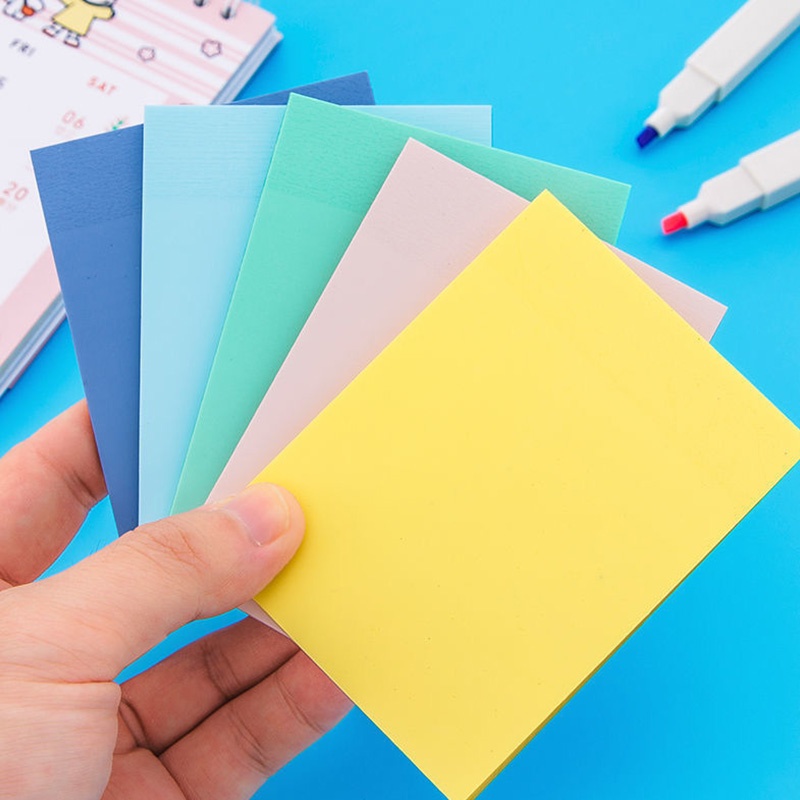 50 Lembar Sticky Notes Transparan Tahan Air