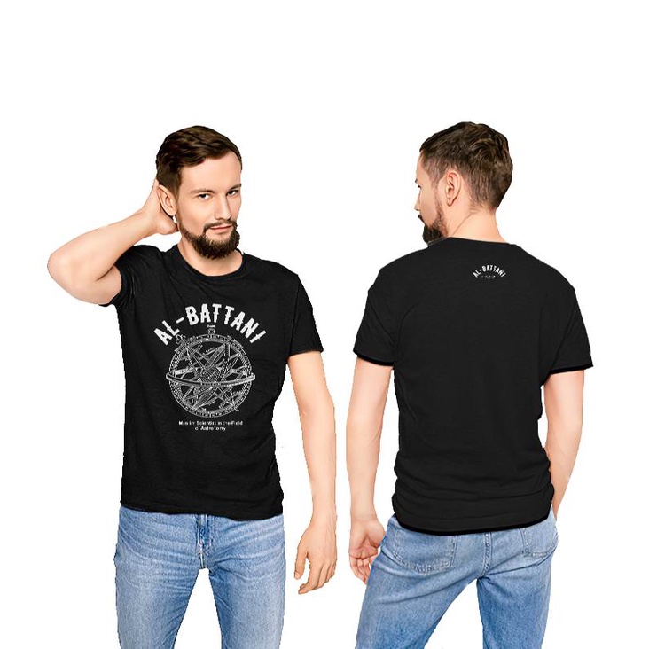 Utamamedia - Kaos Ilmuwan Islam Al Batani / Kaos Dakwah Islam - HM02