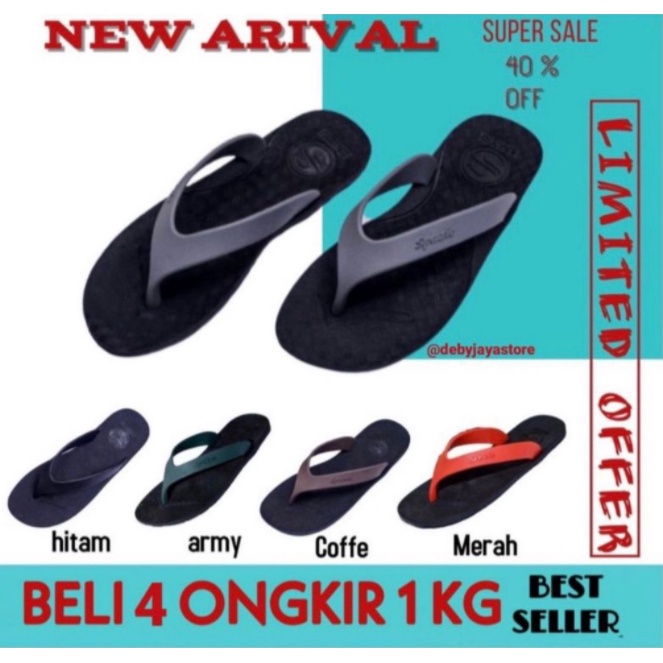 SANDAL JAPIT DISTRO PRIA / SANDAL JEPIT SPON KEKINIAN