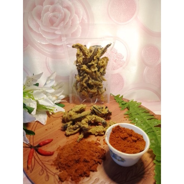 

keripik belut premium kemasan standar