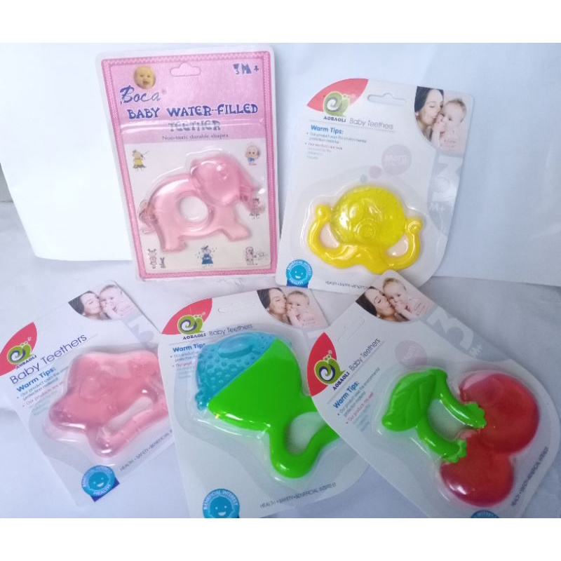 gigitan bayi silicone/gigitan bayi