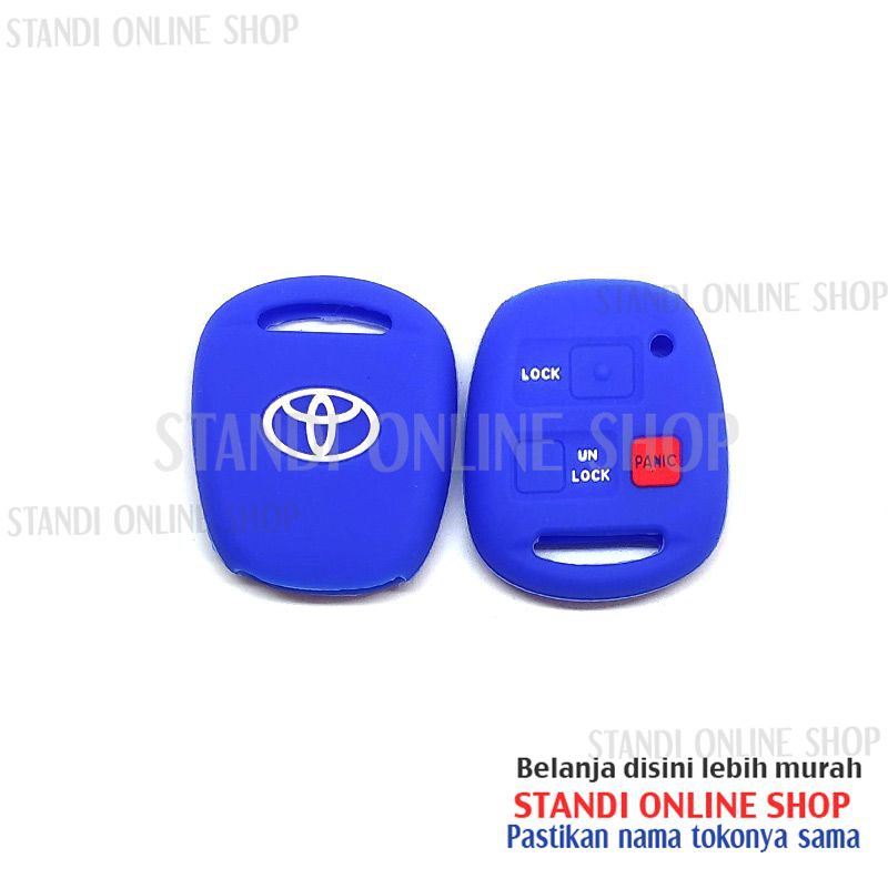 Kondom Kunci Silikon Remote Keyshirt Toyota Harrier Prado FJ Cruiser