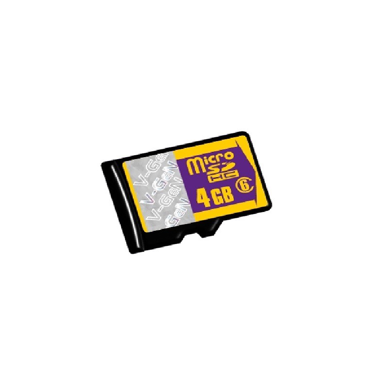 MEMORY V-GEN MICRO SD 4 GB CLASS 6 NA Original