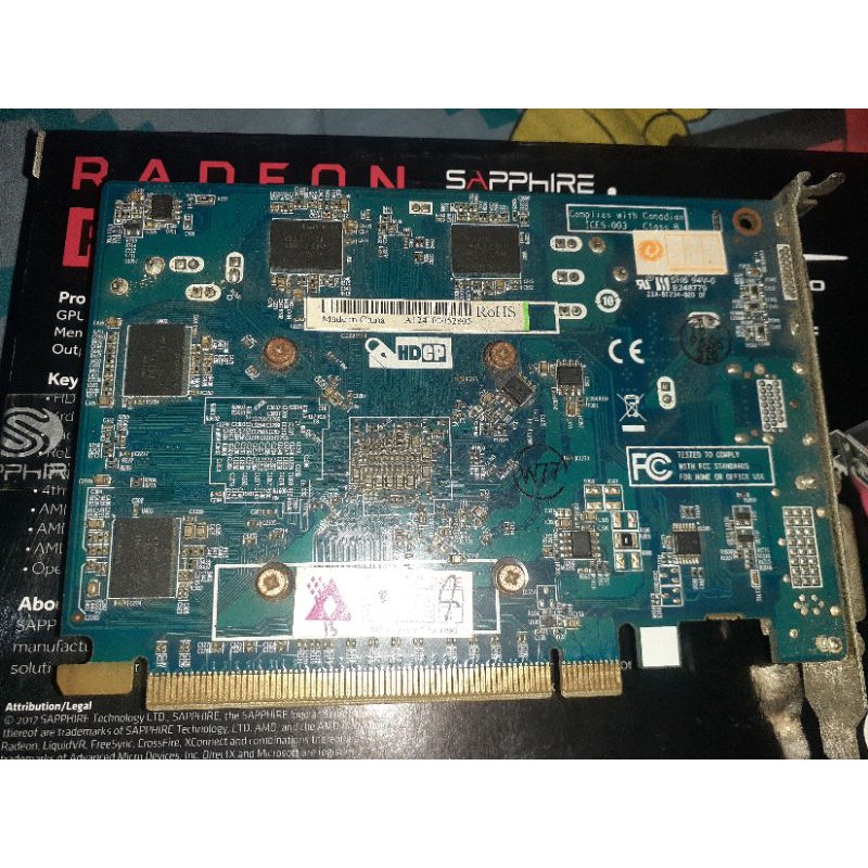 Vga Sapphire Radeon HD 5570 1gb Vram Gddr3