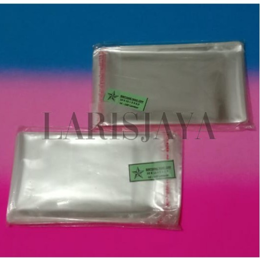 

LAGI DISKON!!! Plastik OPP 10x15 cm Seal/Lem 1000 lembar