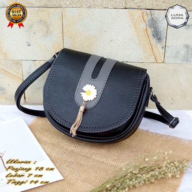 tas selempang Luna Aora Wanita Mini Rumbay Matahari Nekel Slingbag wanita ootd P1W3 Best Seller Mura
