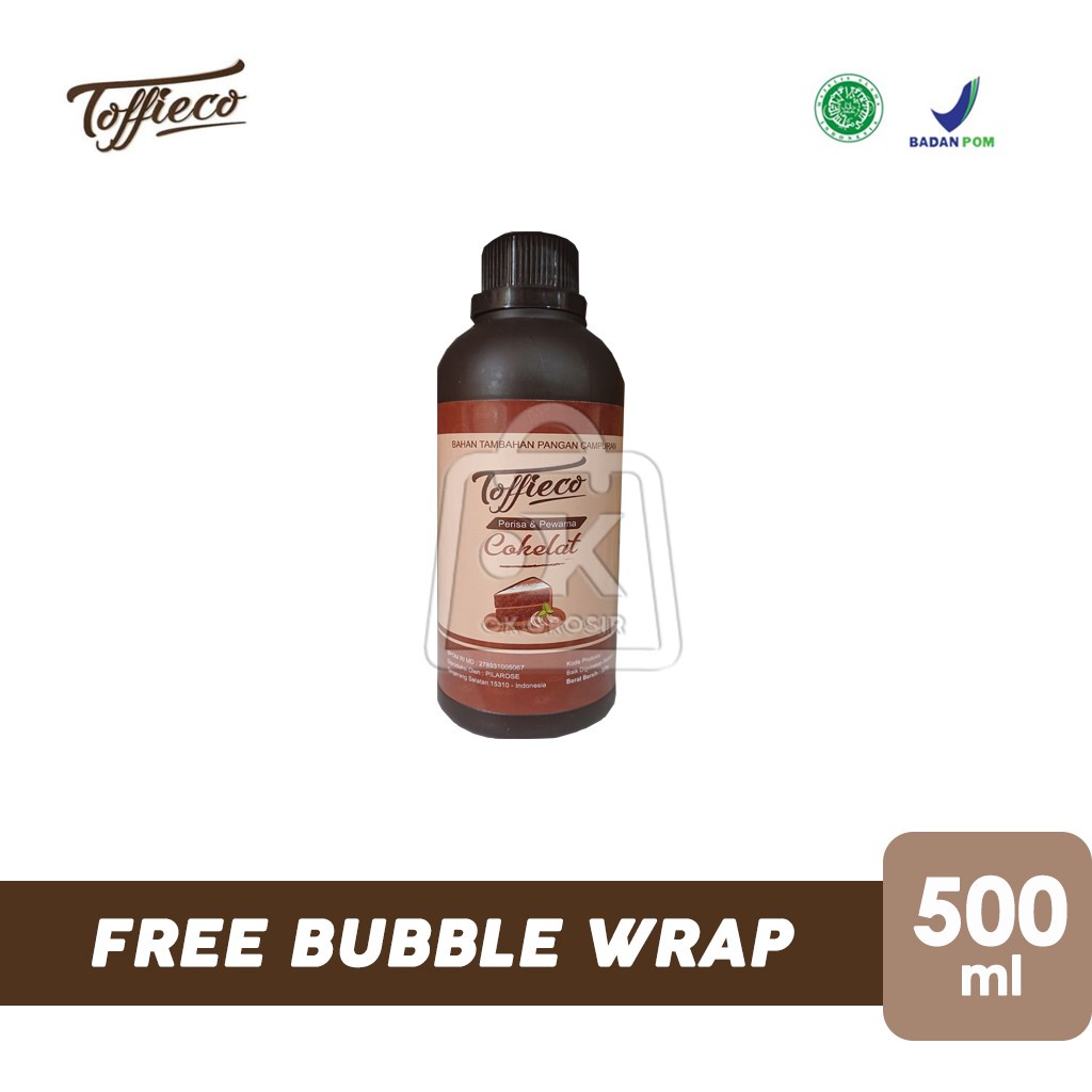 

Toffieco Coklat Pasta / Toffiena (Botol 500ml)