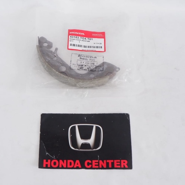 Kampas rem brake shoe belakang brio 2015 2016 2017 2018 2019 2020 43153-TG4 G