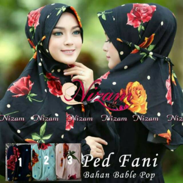 Jilbab Pad Fani by Nizam