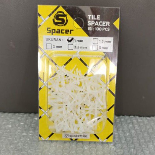 Tile Spacer / Nat Spacer / Nat Keramik 1 mm & 2 mm