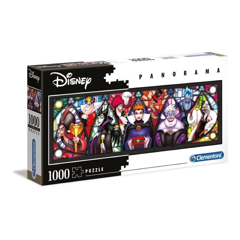 Puzzle Panorama Clementoni 1000 Villains - Clementoni Puzzle 1000 Pcs Villains - Panorama Puzzle