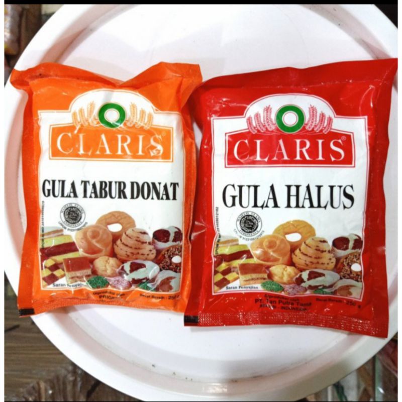 

Gula Halus Claris Merah Original Gula tabur donat Dingin Orange 250gr