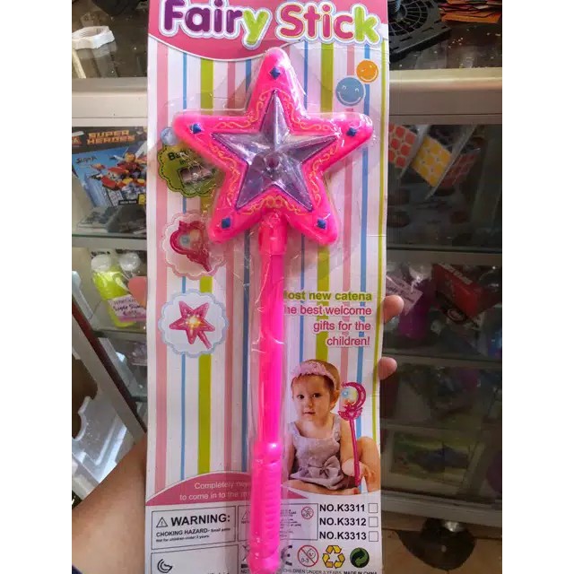 mainan Tongkat Peri / Fairy Stick nyala music