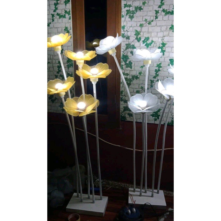 Standing Lampu Bunga Dekorasi