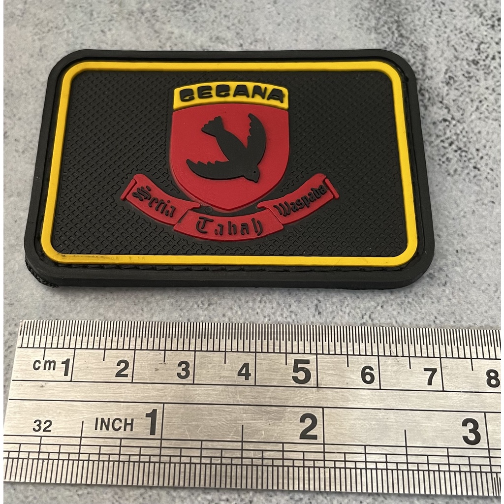 Patch Gegana (Bendera) - Patch Velcro Gegana - Prepetan