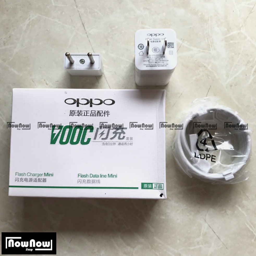 Charger Oppo VOOC 4A Fast Charging Original Micro USB AK779GB F1 F1S F3 N3 R5 R7 Plus R7S Find 7 7A