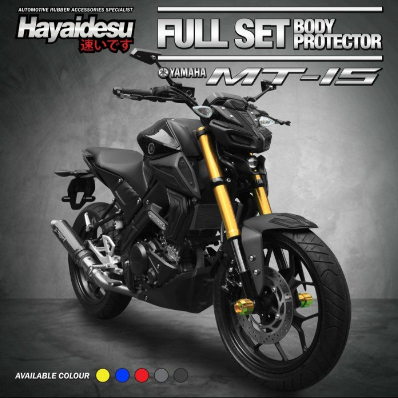 Body Protector MT 15 Full Set Cover Hayaidesu
