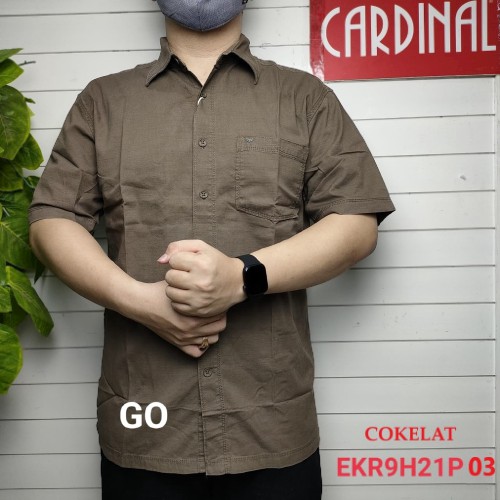 BB CARDINAL KEMEJA CASUAL Hem Pria Baju Cowok Pakaian Pria Lengan Pendek KEREN!!